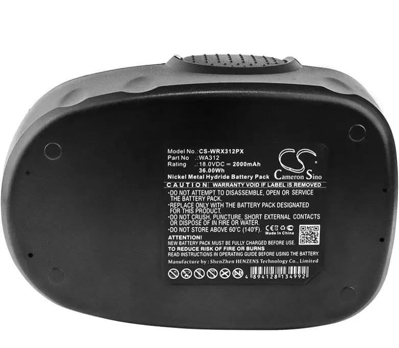 

cameron sino 2000mah battery for WORX WG150s WG152 WG250 WG541 WG900 WG901 WA312 Power Tools Battery