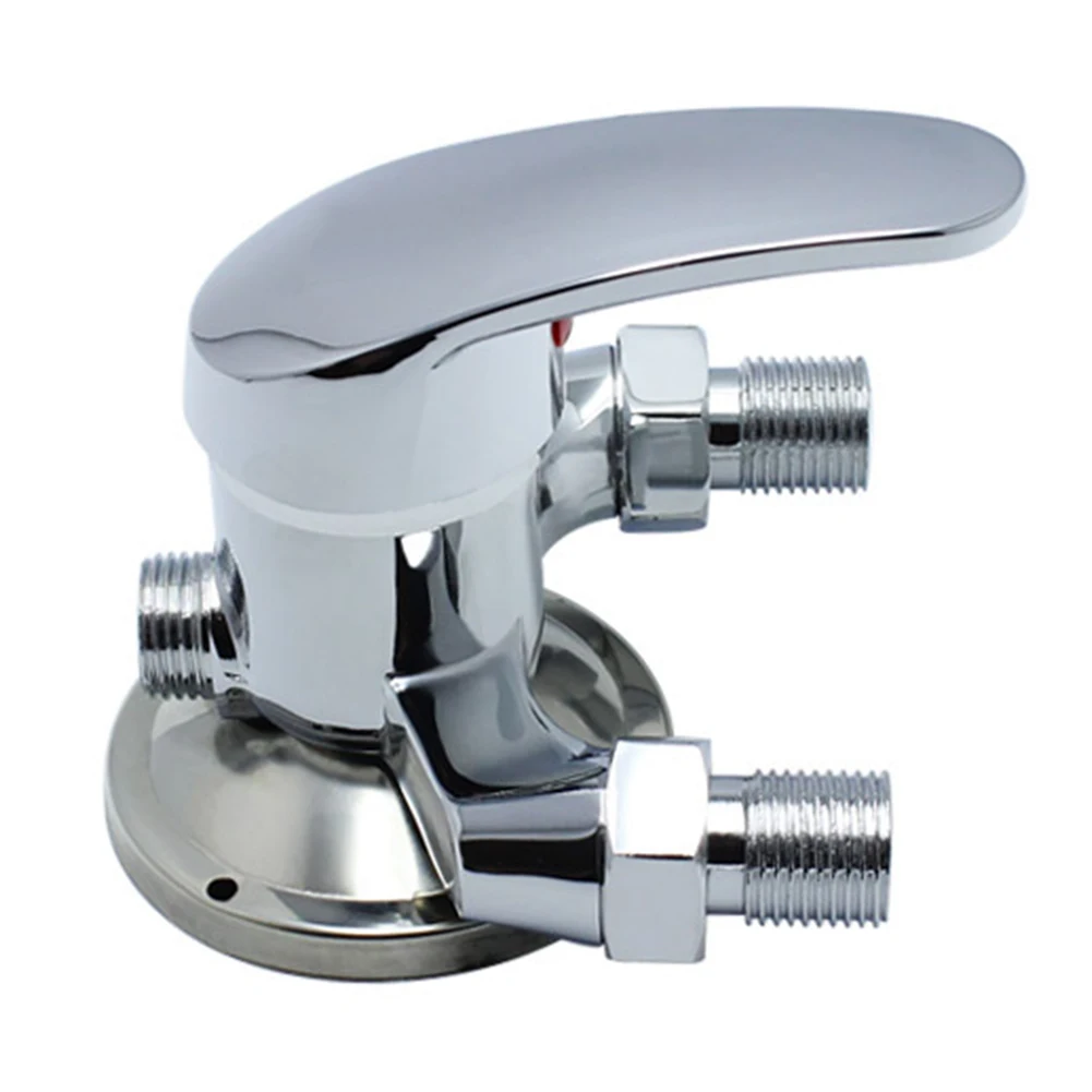

Shower Faucet Easy Install Surface Mounted Bathroom Copper Water Heater Accessories Taps Plating Mixing Solar Hot And Cold