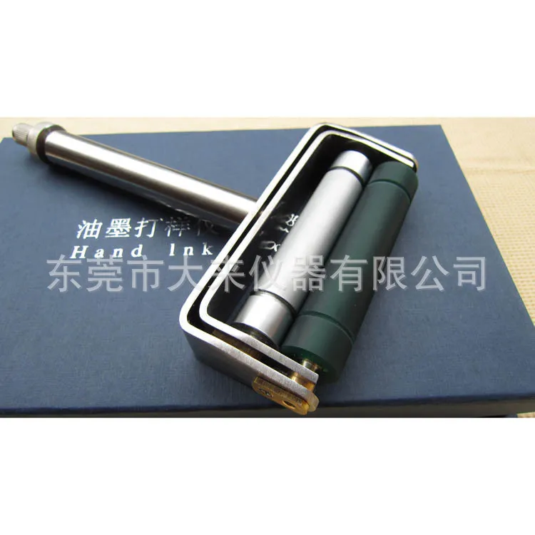 

Manual color wheel ink proofing instrument ink color wheel proofing instrument anilox roller rubber roller metal roller