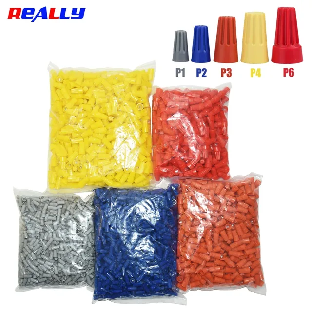 Connettori A Vite Barilotto Dadi Per Collegamento Fili Gialli - Confezione Da 100, Per Cavi 12-18 AWG, Viti A Barilotto Dadi Per Fili Elettrici - Foto 8