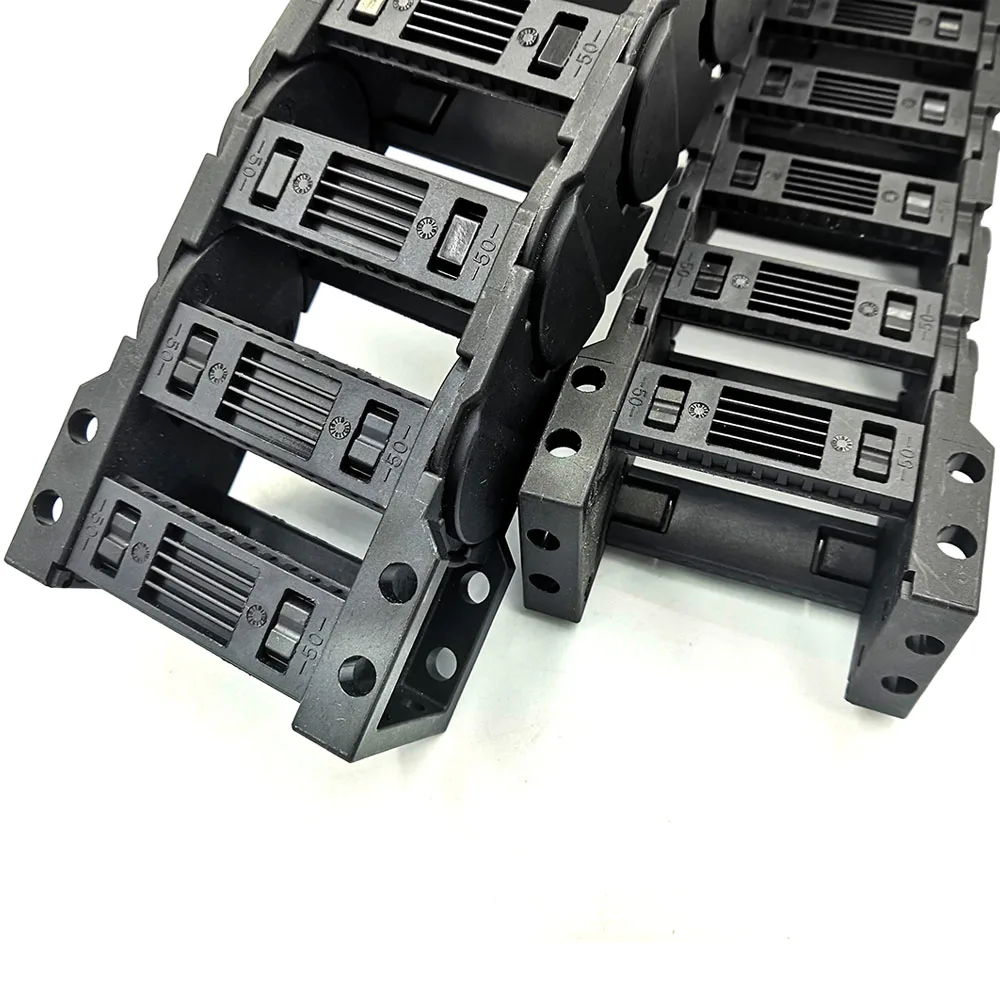 1 Meter D25 Series Low Noise Towline Wire Carrier Cable Drag Chain Transmission Bridge Type Open On Both Sides Hot