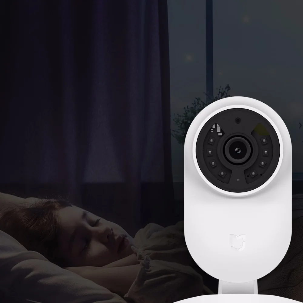 Оригинальная Xiaomi mi домашняя камера безопасности 1080P | умная Автоматизация Bluetooth интернет-концентратор 5G Wi-Fi ночное видение TF NAS mi c динамик