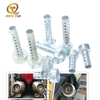 

1PC Universal Motorcycle Exhaust Pipe DB Killer 35mm/42mm/45mm/48mm/60mm Adjustable Silencer DB Killer Muffler Noise Sound