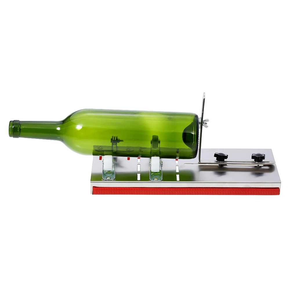 

New Stainless Steel Glass Cutter Adjustable Glass Bottle Cutter DIY Cutting Tool for Wine Beer Round Square Oval Bottles Mason J