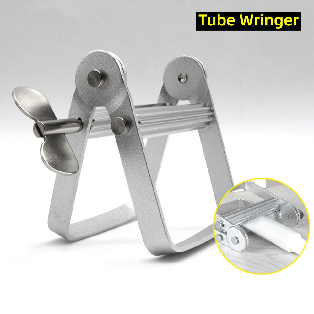 Exprimidor de pasta de dientes para el hogar, accesorios de baño, exprimidor de tubos, herramientas de Metal para tinte de pelo, escurridor de pintura cosmética