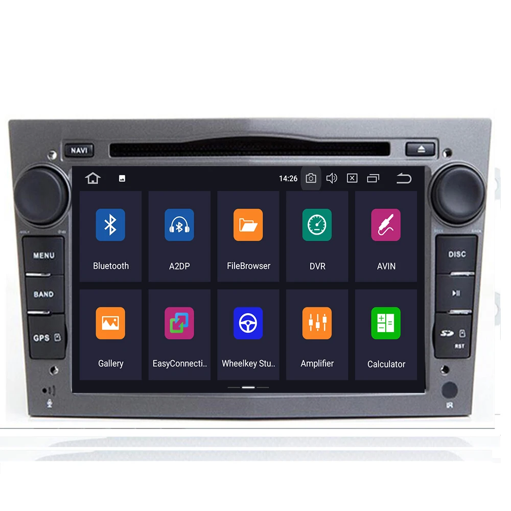 Top Android 9.0 Autoradio 2 Din Car DVD GPS Navigation for Opel Astra H G J Antara vectra c b Vivaro astra H corsa c d zafira b Wifi 1