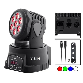 

8pcs/lot Stage Wash LED Moving Head RGBW 7*10W