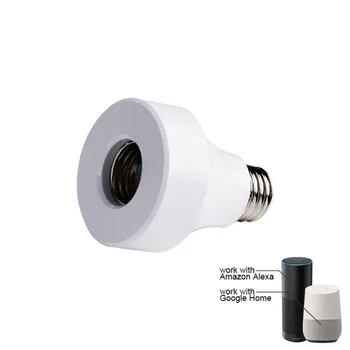 

Digital E26/E27 Wifi LED Bulb Base Time Set 40W Support Android/IOS Smart Lamp Holder Wifi Bulb Holder