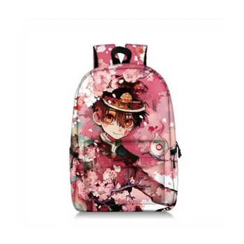 

Backpack Toilet-bound Jibaku Shounen Hanako-kun Mochila Travel Bags Anime Men&Women Capacity School Bags for Teenage Mochilas