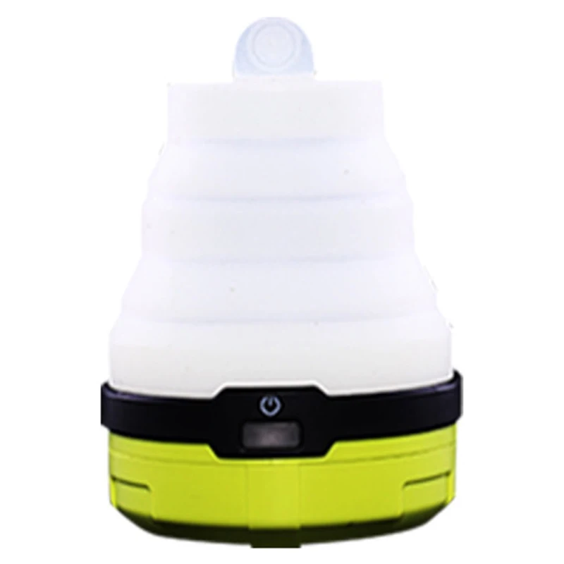 Аварийный складной Кемпинговый светильник, мини Силиконовый светильник, Портативный Красочный атмосферный светильник, телескопический светодиодный светильник для палатки, перезаряжаемый