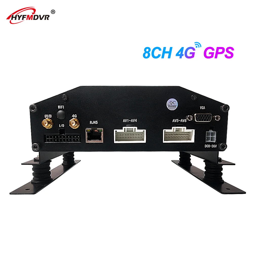 HYFMDVR 2T жесткий диск хранения видеонаблюдения видео рекордер 4G mdvr gps удаленного позиционирования 8CH лодка/такси
