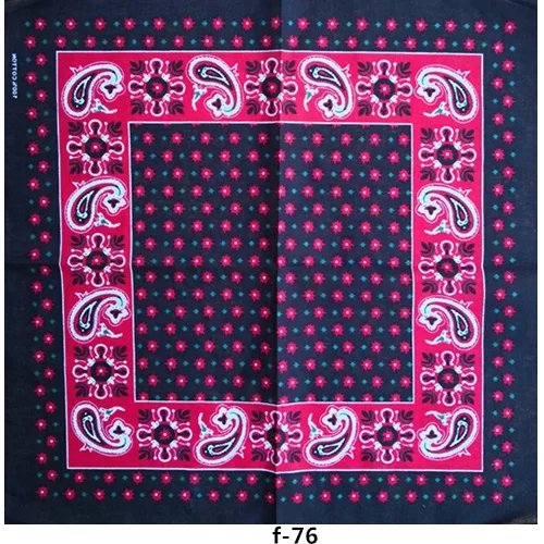 mens navy scarf f51 Cotton Unisex Hip Hop Black Bandana Fashion Paisley Headwear Hair Band Neck Scarf Wrist Wraps Square scarves Handkerchief mens linen scarf