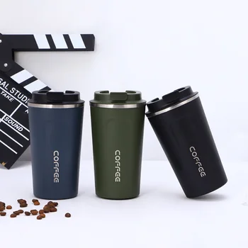 

Stainless Steel Thermos Cup Leak-proof Thermo Cup Travel Thermos Cup Glass Water Bottle Coffee Cups Travel Mug Insulated Cup