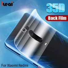 35D полное покрытие Задняя Гидрогелевая пленка для Xiaomi mi 9t A3 CC9E 9 SE 8 Lite Защитная пленка для Xiao mi Red mi K20 Note 7 8 Pro