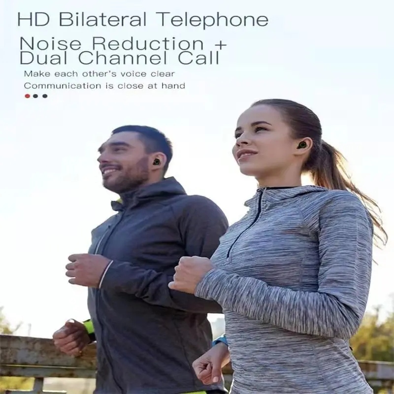 TWS-X23 беспроводные Bluetooth наушники Bluetooth бинауральные наушники с зарядным устройством сенсорное управление Спортивная мини гарнитура