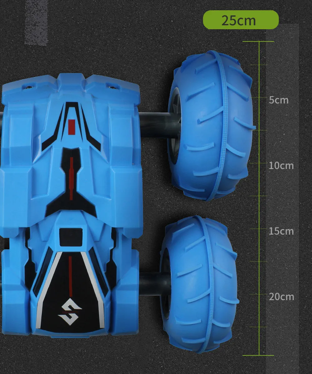 ABS 2,4G 4WD высокоскоростной двухсторонний трюк самосвал RC грузовик с дистанционным управлением автомобиль подарки Детские игрушки
