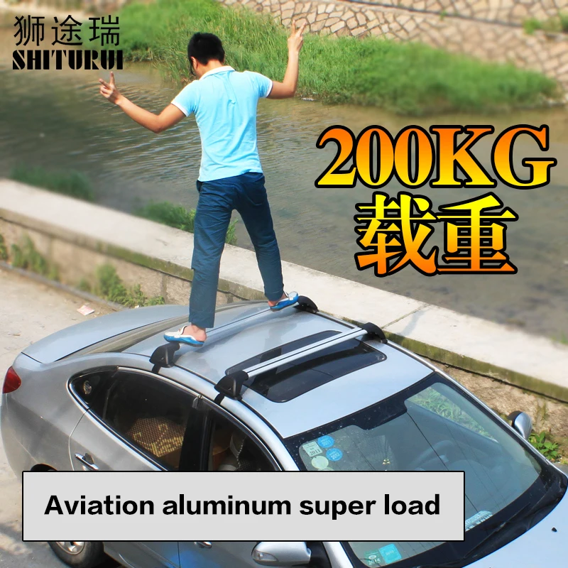 Автомобиль лысый раздел немой секции перекладина нагрузка бар из алюминиевого