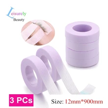 

Professional 3 PCs PE False Eyelash Extensions tape Double Eyelid Sticker Non-woven fake lash Eyeliner tapes