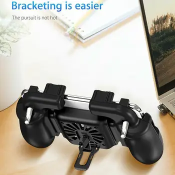 

H5 Game Handle PUBG Mobile Phone Gamepad Trigger Game For iPhone Phone Shooter Xiaomi Controller SamSung V9Q8