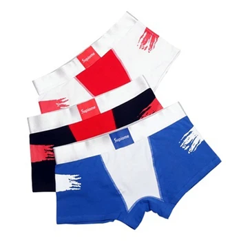 

HaleyChan Sports Fashion Cotton Print Briefs 3 Pack Briefs for Tomboy Trans Lesbian Transgender Ftm Women Underwear Panties