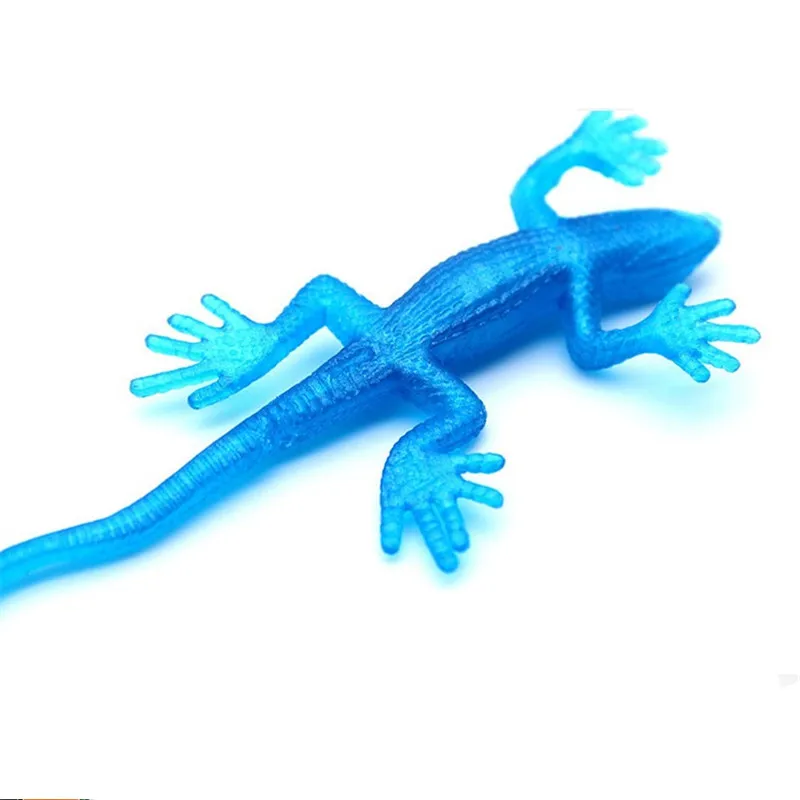 Funny Fidget Toy Anti Stress Pop It Squishy Soft Animal Lizard Gecko Prank Supplies Joke Sticky Gag Kids Gift
