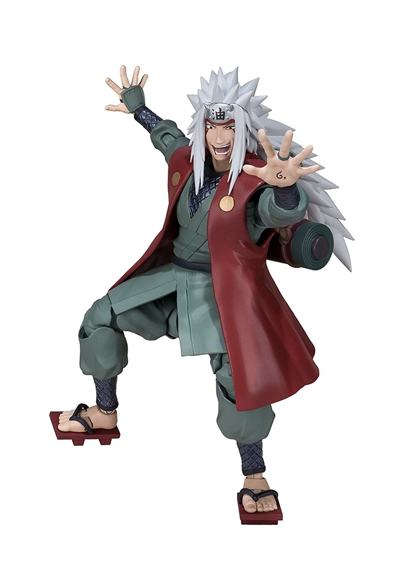 СВЧ " Аниме 16 см Наруто Shippuden Jiraiya ПВХ фигурка Коллекционная модель игрушки подарок