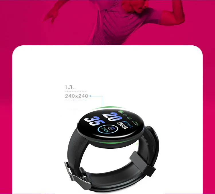 Z40 D18 Smart Watch Men Women Blood Pressure Smartwatch Sports Tracker Pedometer Smart Watches For Android IOS A2 Dropshipping