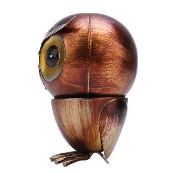 

1 Pc Owl Ornament Funny Rotating Detachable Household Decor Owl Statue Craft Decor for Desk Gift Table Home
