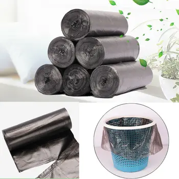 

Small Garbage Bag Trash Bags Thickened Trash Bags Durable Disposable Plastic Home Kitchen Tool 45*50 5pcs/Lot