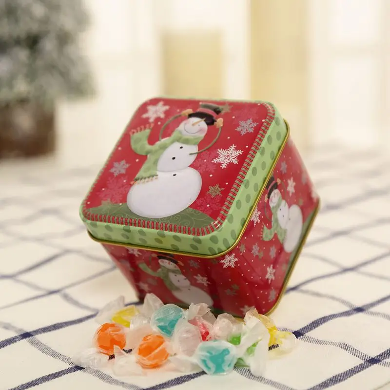 PChristmas коробка для конфет прочная рождественская ель подарок коробка с колокольчиками подарочные коробка контейнер для сумок поставки детские подарки см
