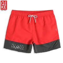 QIKE, мужские плавки, сексуальный купальник, для бега, с соединением, Qiuck, для сухого серфинга, Pritend, пляжные шорты, трусы, сетка
