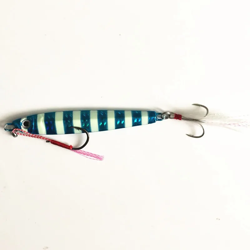 3 Ufishing Shore, металлические рыболовные приманки, 1 шт./лот, джиг 40 г, 60 г, приманки для подледной рыбалки - Цвет: 3