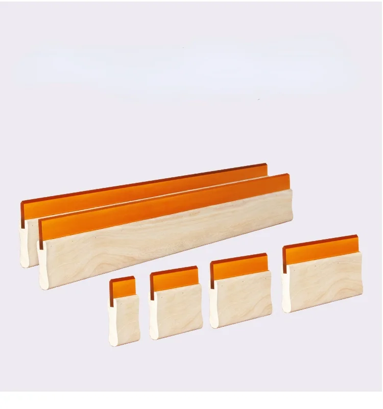 Cheap 1pc Silk Screen Printing Squeegee Ink Scraper Screen Printing  Aluminum Emulsion Scoop Coater Tools