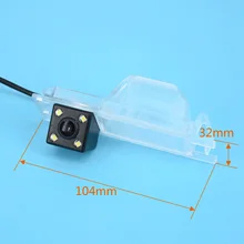 For Alfa Romeo 156 159 166 147 Brera Spider Car Rear View Camera With LED 100% Brand new and high quality