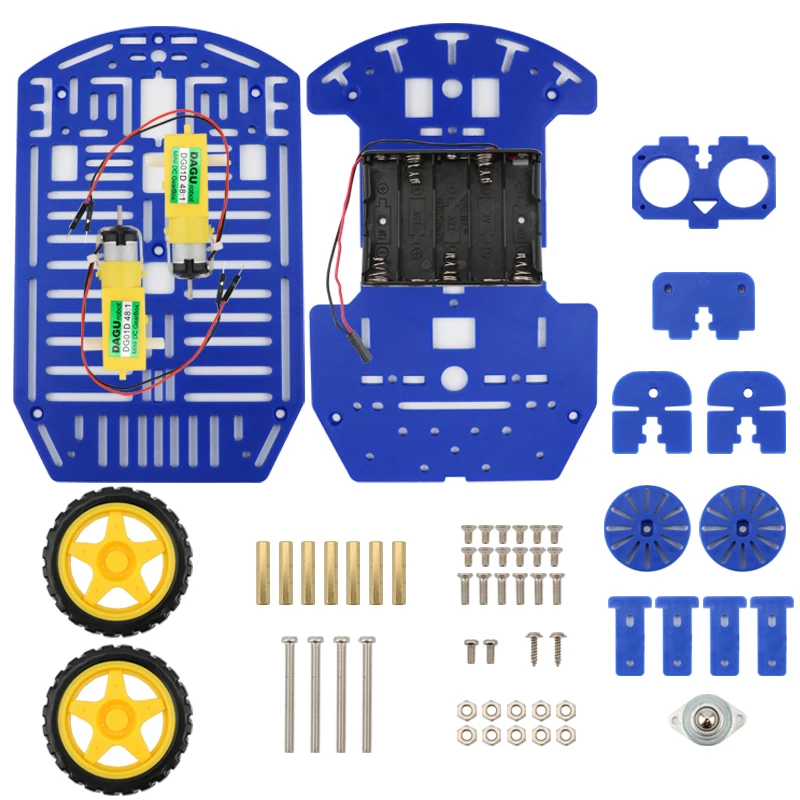 2WD платформа робот шасси Arduino программируемый DIY образовательный набор роботов