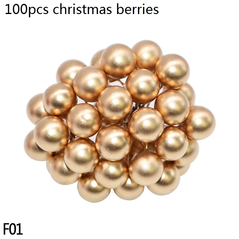 F01 gold berries 10-40 см Железный Металлический Венок натуральный ротанговый венок рождественское свадебное украшение гирлянда металлические кольца обруч для рукоделия домашний сад - Цвет: F01 gold berries