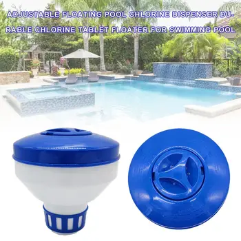 

Pool Chlorine Floater Adjustable Floating Pool Chlorine Dispenser Durable Chlorine Tablet Floater For Swimming Pool