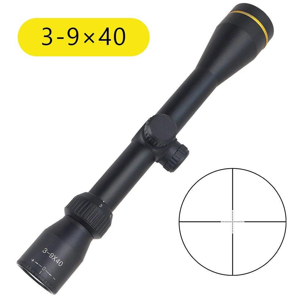 Тактический прицел 3-9x40 оптический охотничьи прицелы для страйкбольного оружия с