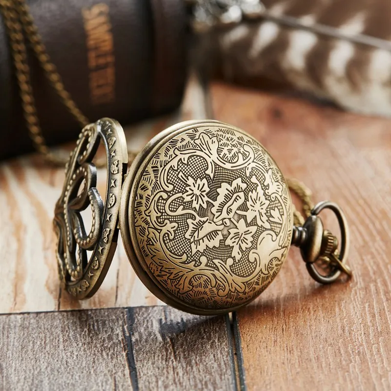 Gorben винтажные кварцевые карманные часы ожерелье в стиле стимпанк цепи для мужчин и женщин часы отличные подарки Мода ретро FOB часы