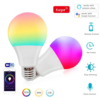 

WIFI Bulb Smart Color Changing 12W15W E27 RGB LED Bulb Can Control The Luminous Body