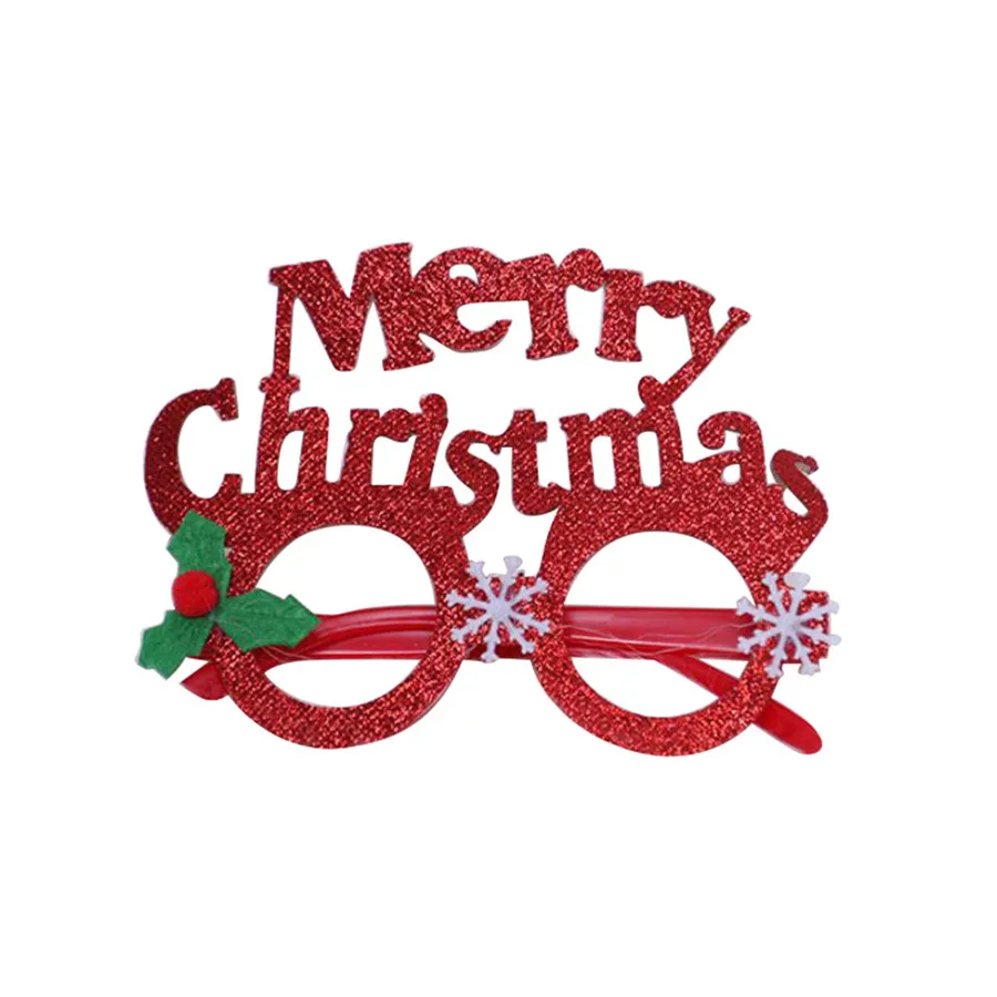 Christmas cartoon glasses decoration Christmas decoration adult children cartoon party glasses frame rich atmosphere 30A15 (14)