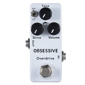 

MOSKY Mini Guitar Effect Pedal Obsessiver Compulsive Overdrive Effect Pedal True Bypass High Quality Zinc-aluminium alloy Body