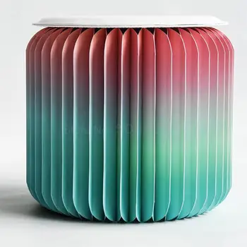 

Creative Design Fashion Round Shoe Change Cosmetic Bench Art Folding Individuality Nordic Wind Ins Colourful