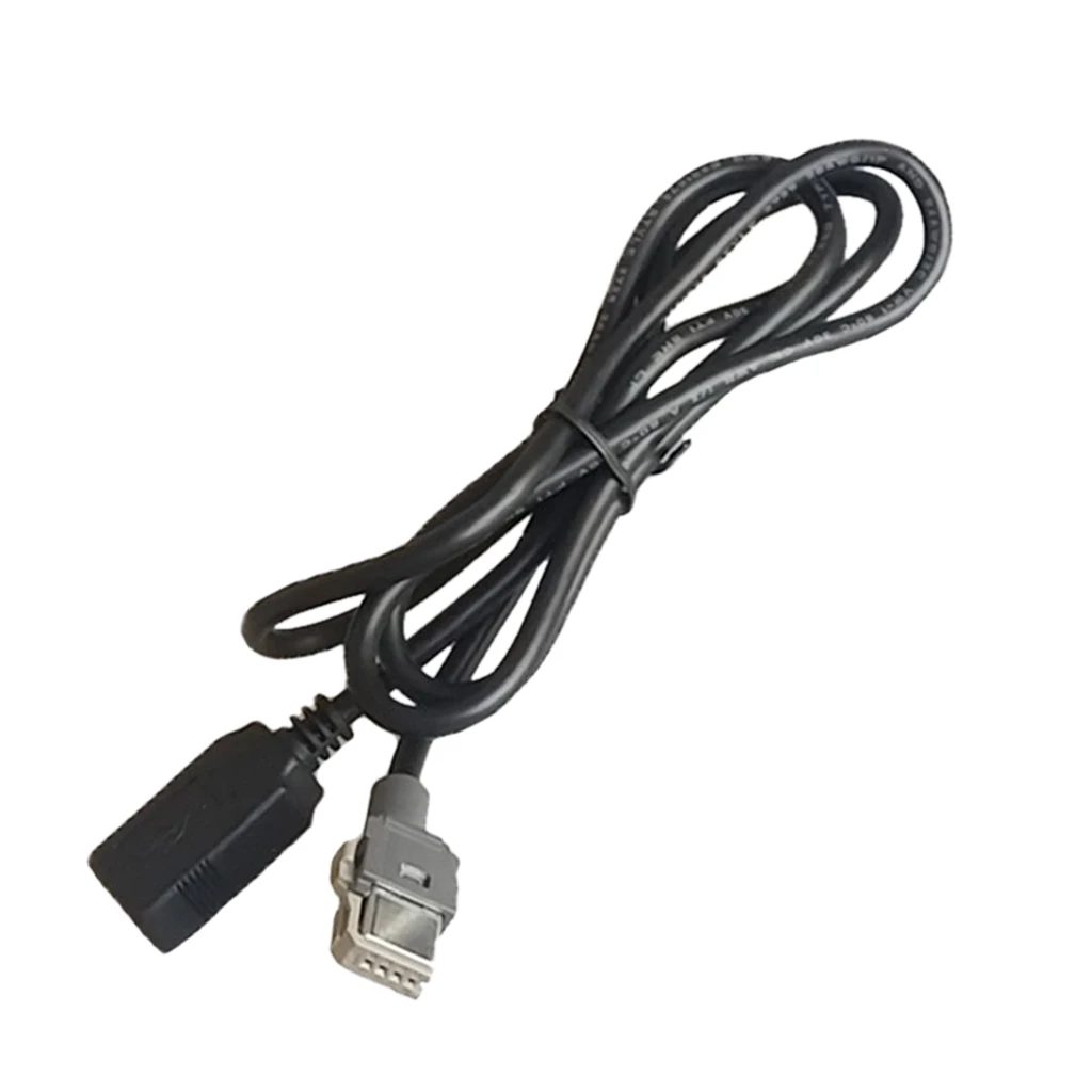 Car 4-Pin Female To USB Female Adaptor Cable For Hyundai / Kia Elantra 80cm
