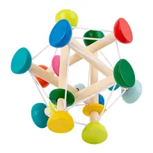 

Baby Toy Shaker Grip the Elastic Ball Kids Hold and Grasp Hand for 0-36 months