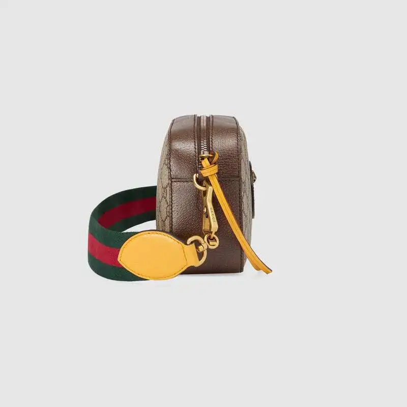 Роскошная женская сумка-мессенджер Gucci GG Supreme, модная маленькая сумка через плечо, женская сумка через плечо 476466 K9GVT 8856