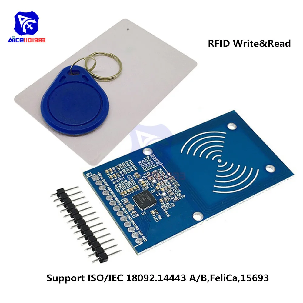 Diymore PN5180 NFC RF модуль датчика ISO15693 RFID высокочастотная IC карта ICODE2 считыватель писатель поддержка ISO/IEC 18092,14443