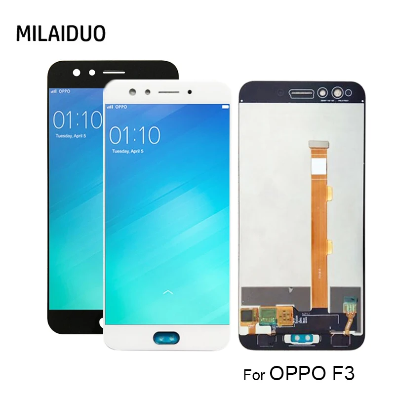 

5.5'' LCD For OPPO F3 CPH1609 LCD Display Touch Screen Digitizer Assembly Replacement Repair Parts With Free Tools