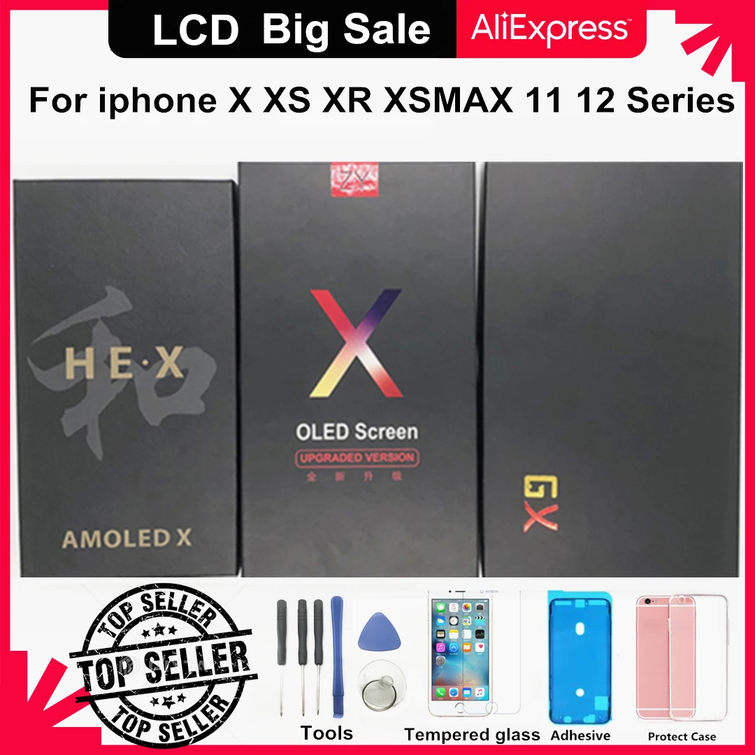 JK GX ZY Pantalla OLED Incell ЖК-дисплей для iPhone X XS сенсорный экран дигитайзер сборка 11 Max XR |