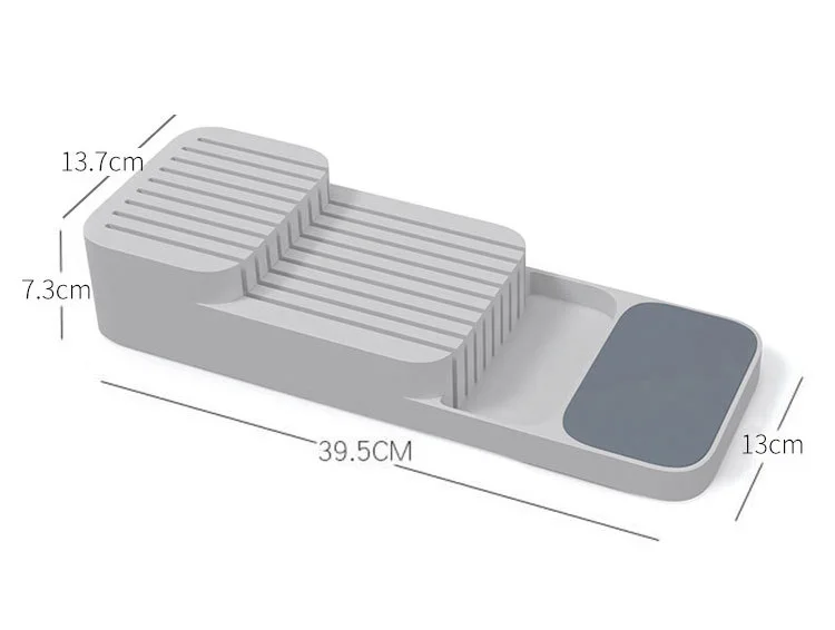 Универсальный стеллаж для хранения ножей, кухонный ящик для столовых приборов, органайзер, лоток для ножей, держатель для ножей, подставка для кухонных принадлежностей